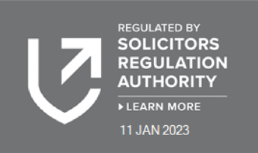 Regulated by Solicitors Regulation Authority